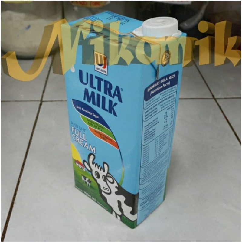 Ultra Milk Susu Cair Plain 1L