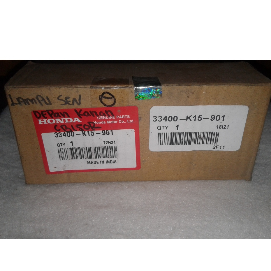 33400K15901 LAMPU SEIN DEPAN KANAN CB150R ORIGINAL 100% HONDA