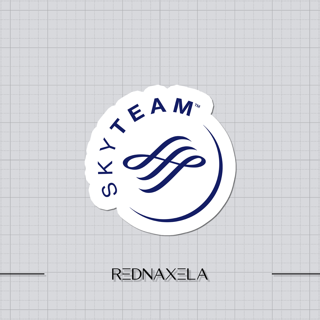 

Stiker Vinyl SkyTeam Alliance Stiker Koper Outdoor Waterproof Sticker