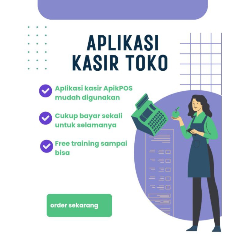 PROGRAM APLIKASI KASIR desktop pc offline toko minimarket