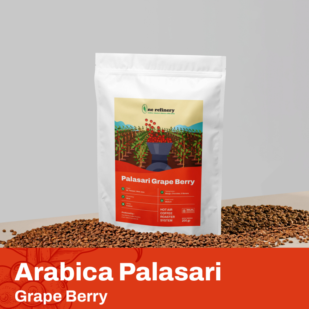 

Biji Kopi Arabica Palasari Grape Berry