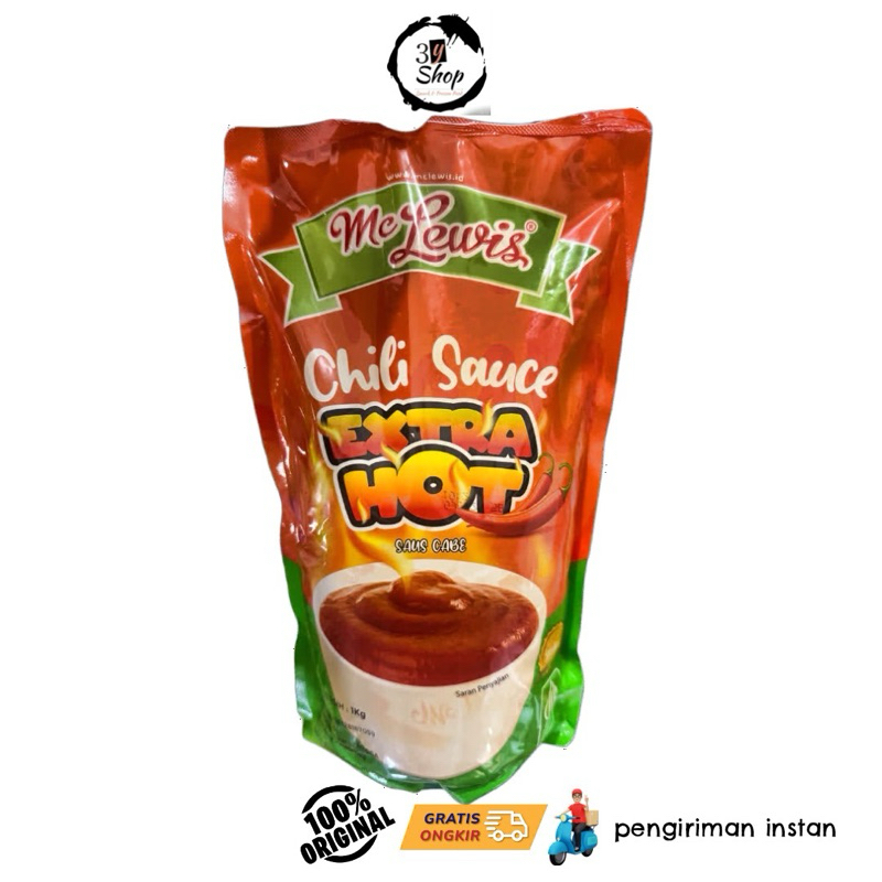 

ME LEWIS CHILI SAUS EXTRA HOT 1 kg