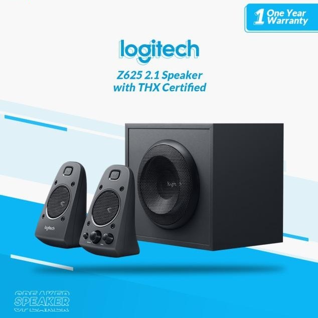 Speaker Logitech Z625 Multimedia System Powerfull THX Sound
