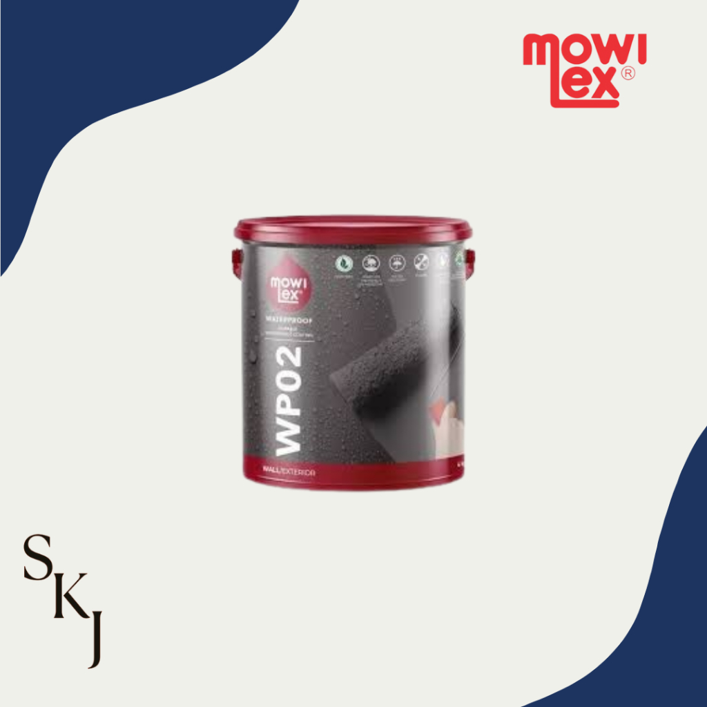 Cat Tembok Waterproof Mowilex WP 02 4kg