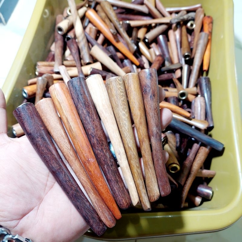 Obral once pipa rokok dari kayu rijekan model lama minus sedikit