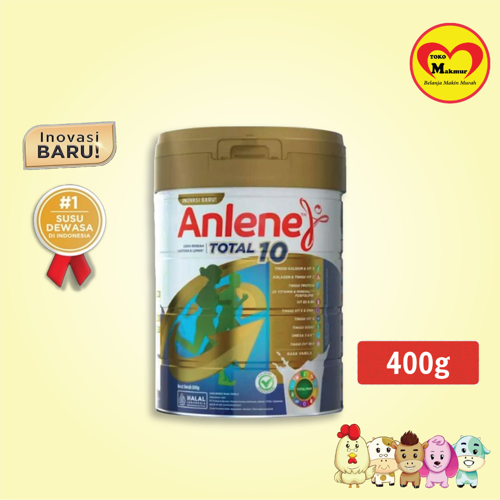 

Anlene Total 10 Vanilla 800gr / Toko Makmur Pondok Jati