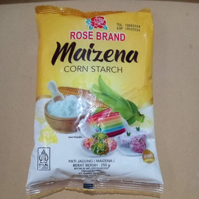 

ROSE BRAND TEPUNG MAIZENA 250 GR PACK 1'S