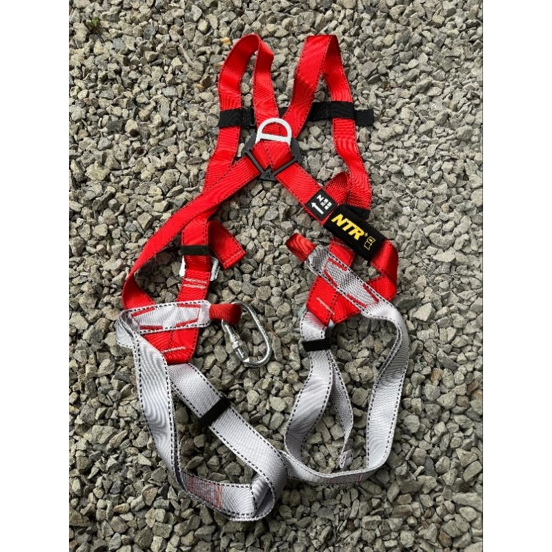 fullbody harness safetybelt proyek NTR, xinda, outbond, flying fox, panjat tebing