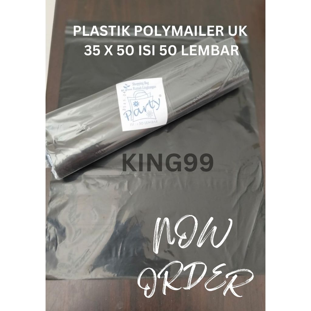 

tERBARU !!!, PLASTIK POLYMAILER UK 35 X 50 ISI 50 LEMBAR