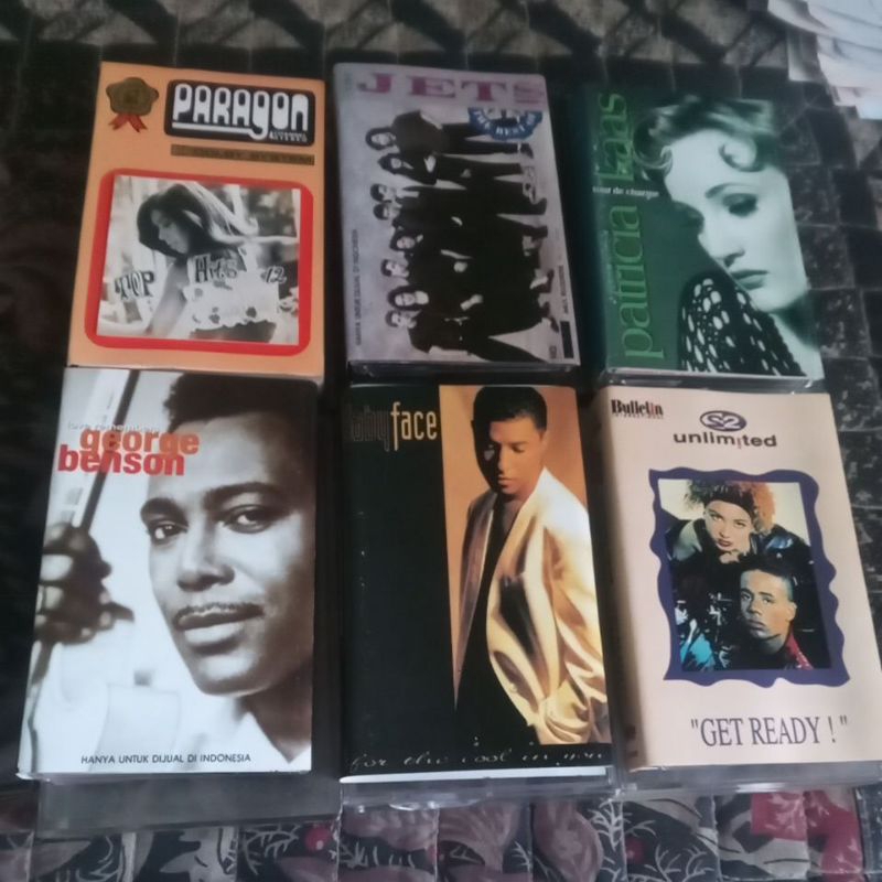 Cuci  Stok   jazz   kaset pita   barat