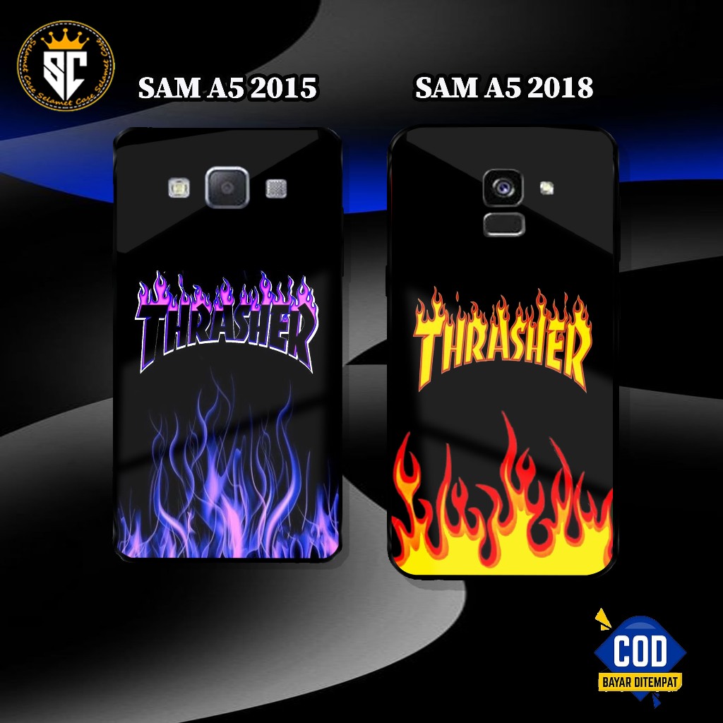 Case Samsung A5 2015/2016/2018 [ THSR ] - Selamet Case - Fashion Case hp Samsung - Casing hp Samsung