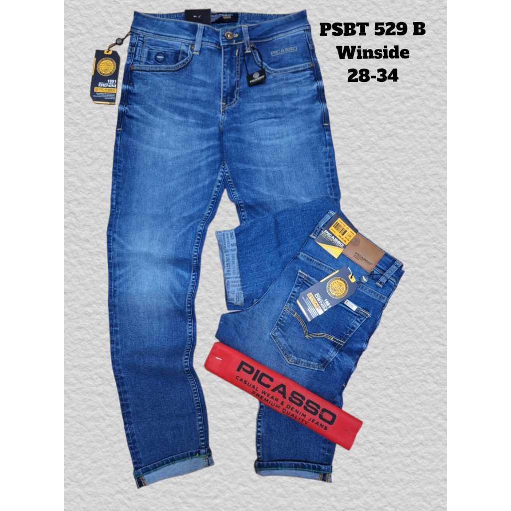 Hot Picasso Jeans Panjang Pria Original Celana Jeans Pria Picasso Picasso Panjang Jeans Original