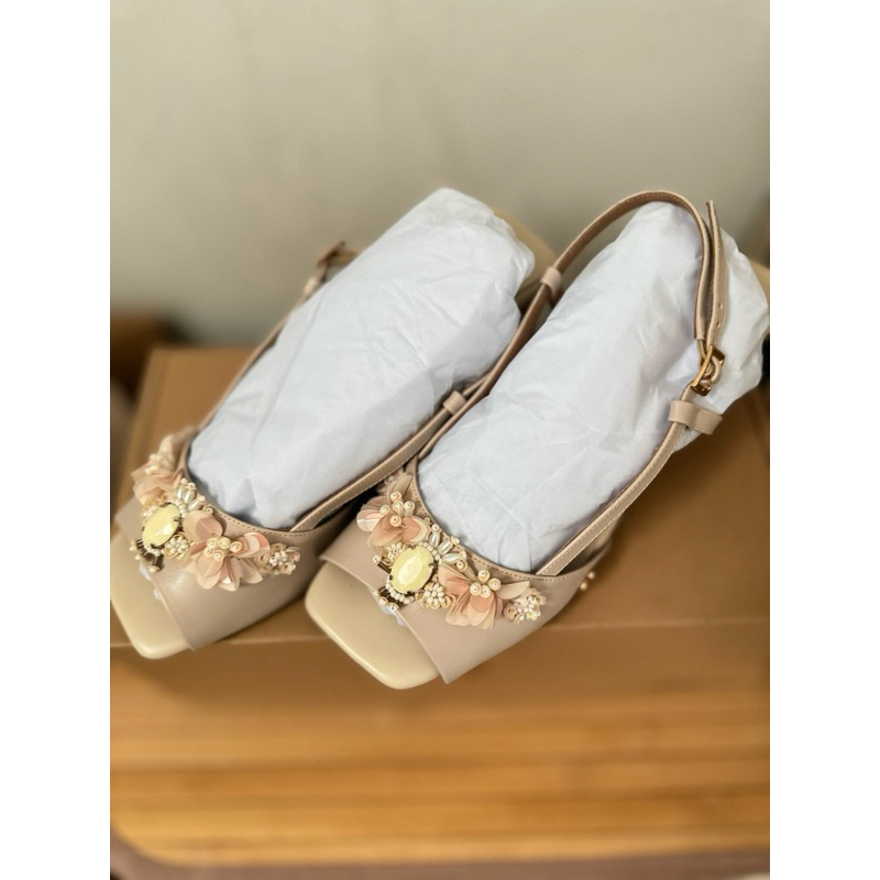 PVRA - Jennie Heels Ash Ivory