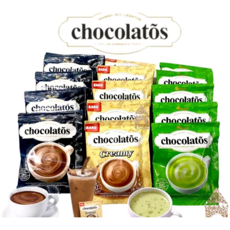 

CHOCOLATOS DRINK 1 RENCENG ISI 10 PCS