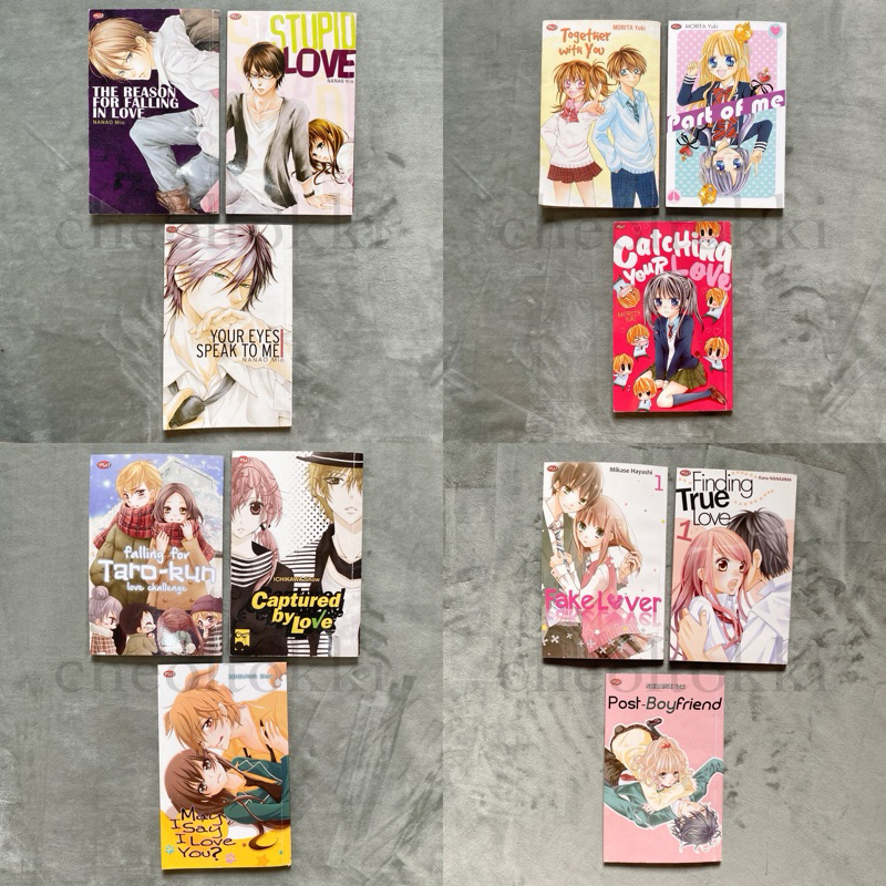 [MIN 5 KOMIK BACA DESC] komik one-shot by Nanao Mio - the reason for falling in love - stupid love -