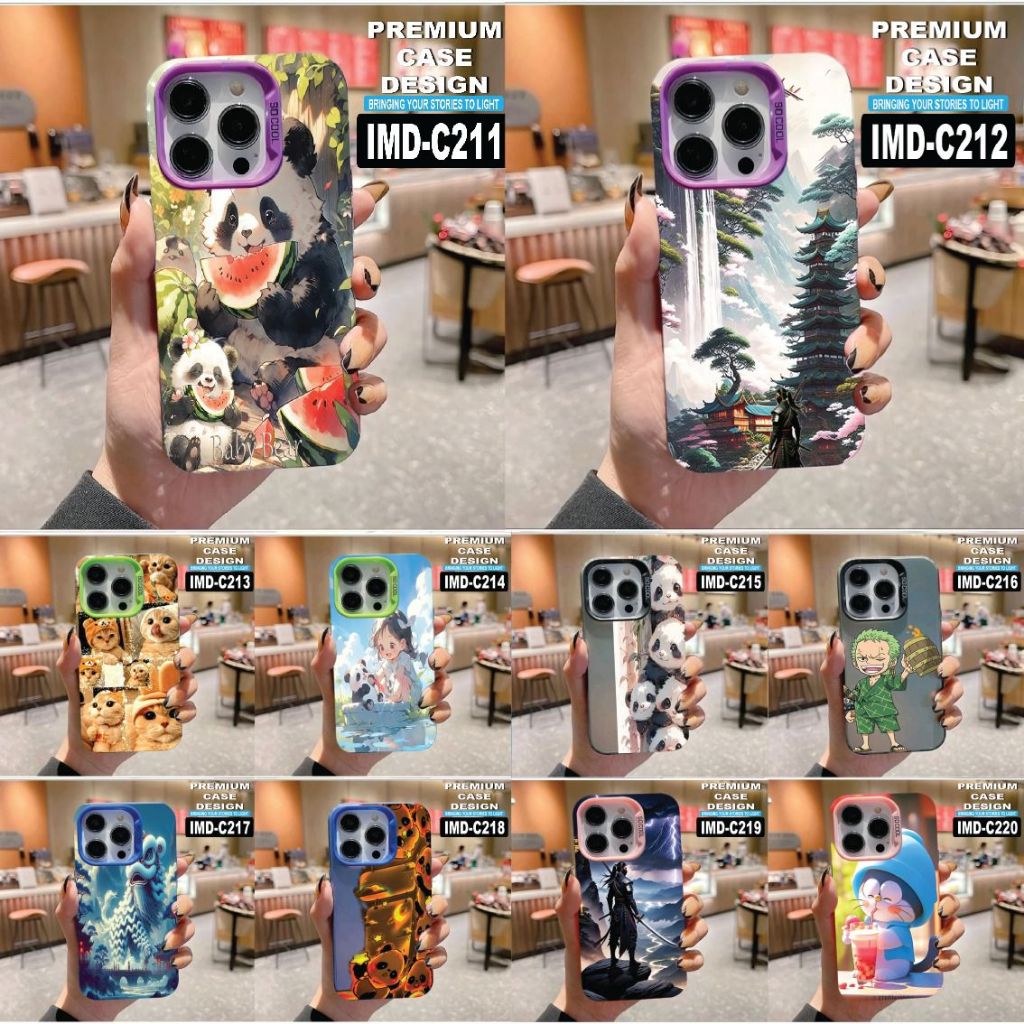 VIVO V40/Y18/Y28/Y38 CASE MOTIF KODE IMD C211- C220 CEK DESKRIPSI VENUS ACC