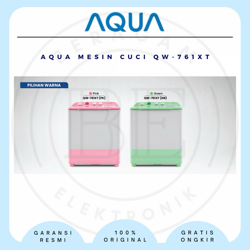 Aqua Mesin Cuci QW-761XT