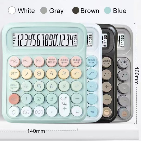

Calculator Layar Besar 14 Digit Tampilan HD KC 2034 KINCIZEN Check & Correct Kalkulator