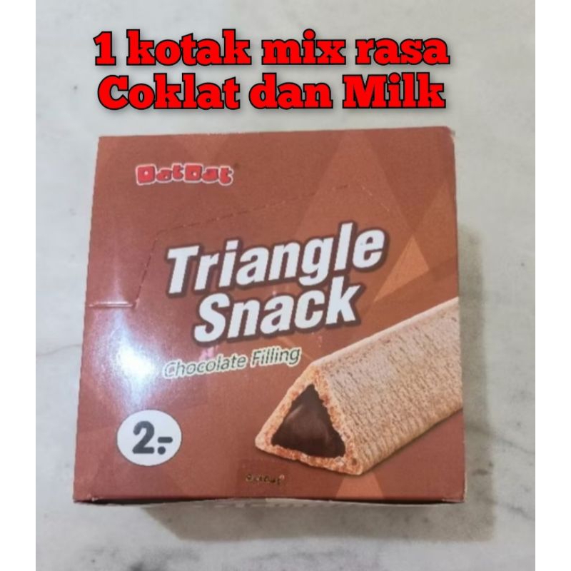 

Triangle snack Thailand mix rasa (HRG PACK PROMO, YA GUYS)