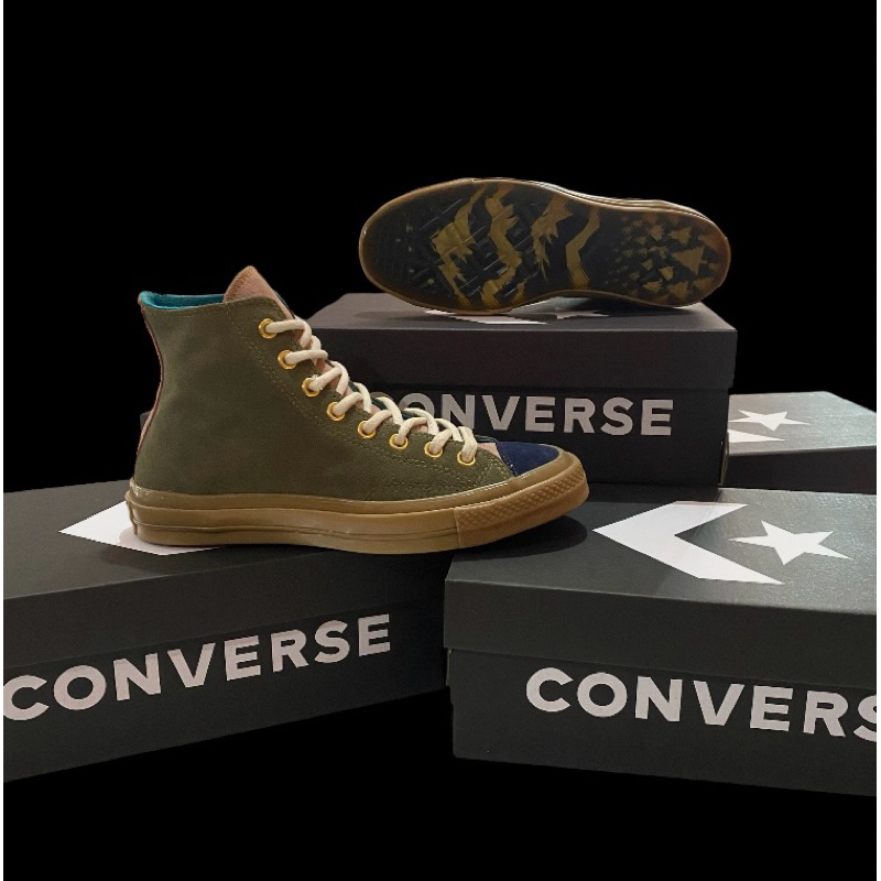 converse ct hi 70s tricolour clear sole