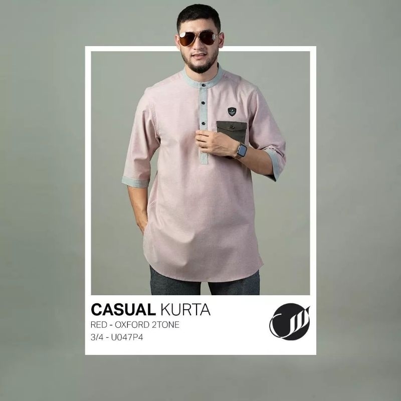 SAMASE KURTA CASUAL LENGAN 3/4 U047P