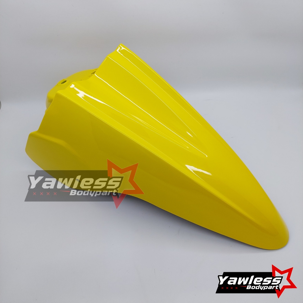 spakbor depan mio sporty warna kuning / slebor depan mio sporty