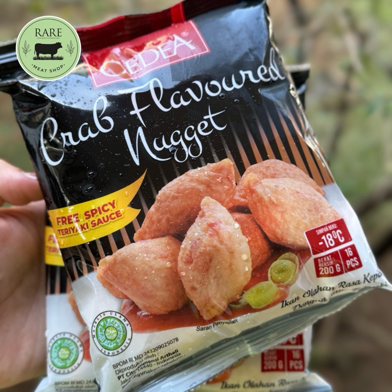 

CEDEA crab flavour nugget kepiting 200gr