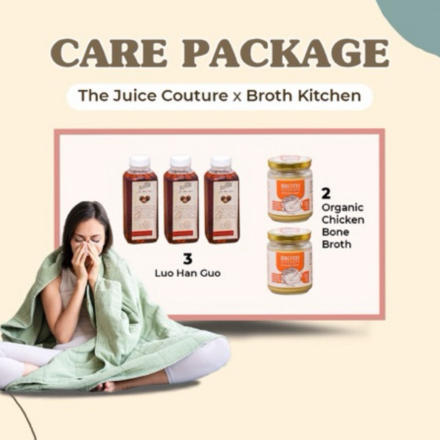 

CARE PACKAGE - 3 LUO HAN GUO + 2 ORGANIC CHICKEN BONE BROTH