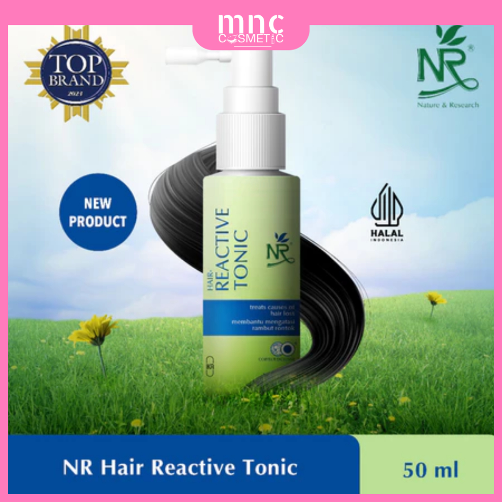 NR - Reactive Tonic 50ml - Hair Tonic Untuk Rambut Rontok Parah