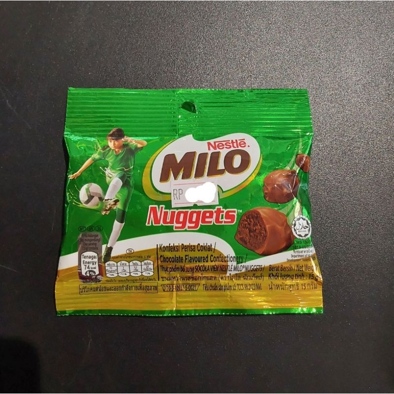 

NESTLE MILO NUGGET 15 GR, NESTLE MILO BAR 15 GR