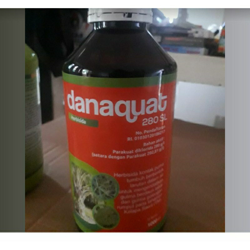 DANAQUAT (herbisida pengendali rumput tanaman) 1 liter