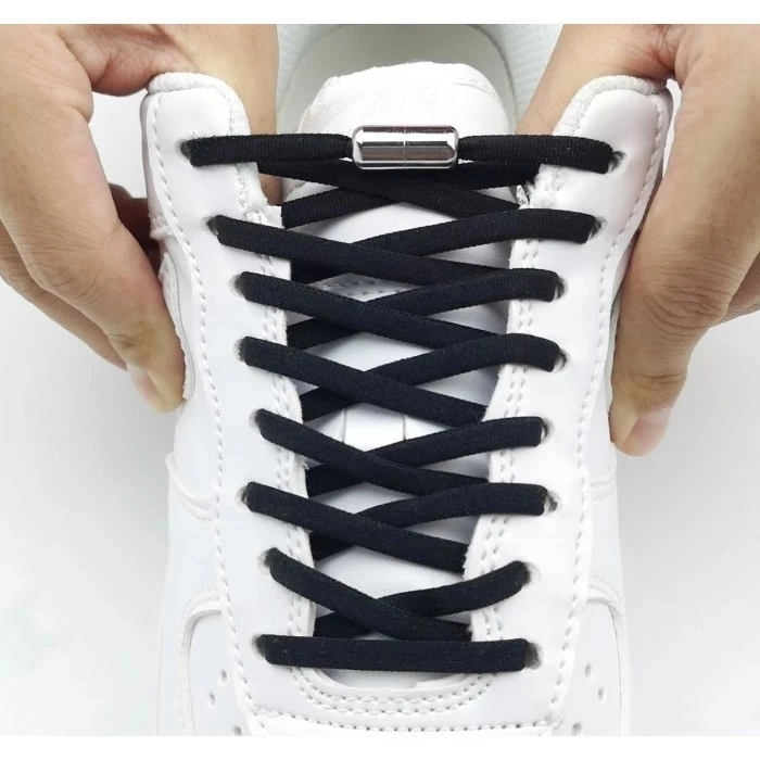 Tali Sepatu Elastis Karet Tanpa Ikat