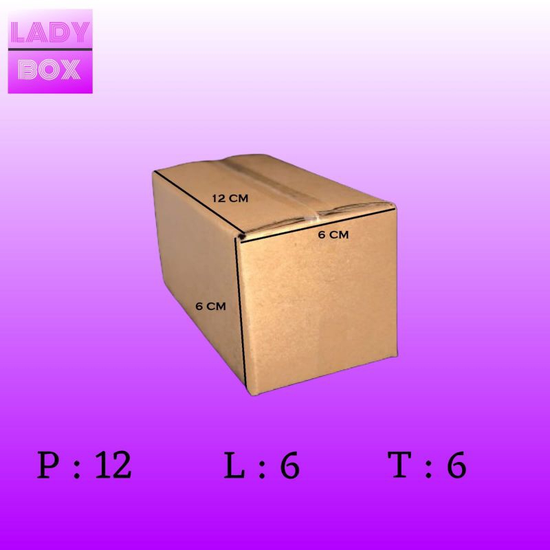 

Kardus Packing 12x6x6