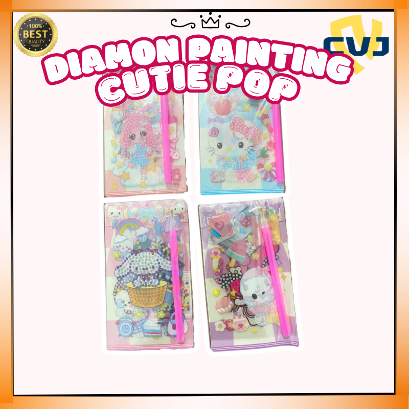 

Stiker Diamond Cutie Pop / DIY Stiker Mutiara Painting Kit CVJ