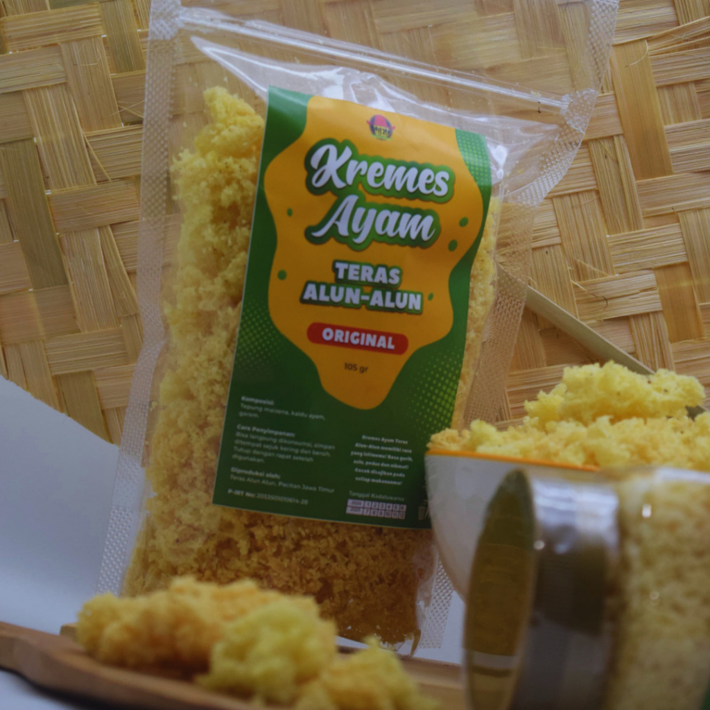 

[Kemasan Pouch] Kremes Ayam Teras Alun Alun 100 gr Pouch