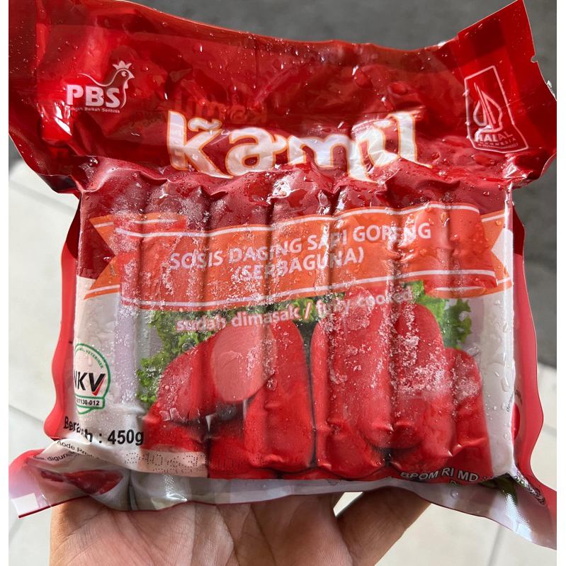 

Sosis Merah Kamil 450gr