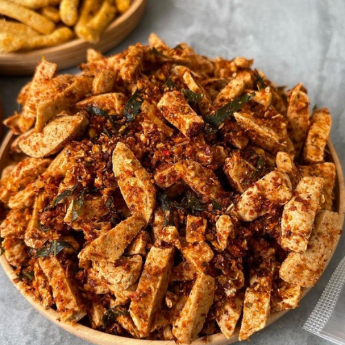 

BASRENG / KRIPIK BASRENG / PEDAS DAUN JERUK/ ORIGINAL / 1KG