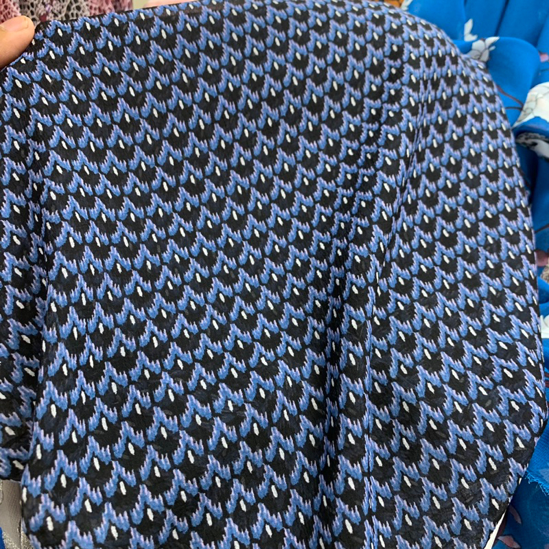 kain sifon yoryu motif - kain ceruty mid yoryu - kain kebaya sifon yoryu - kain gamis sifon yoryu - 