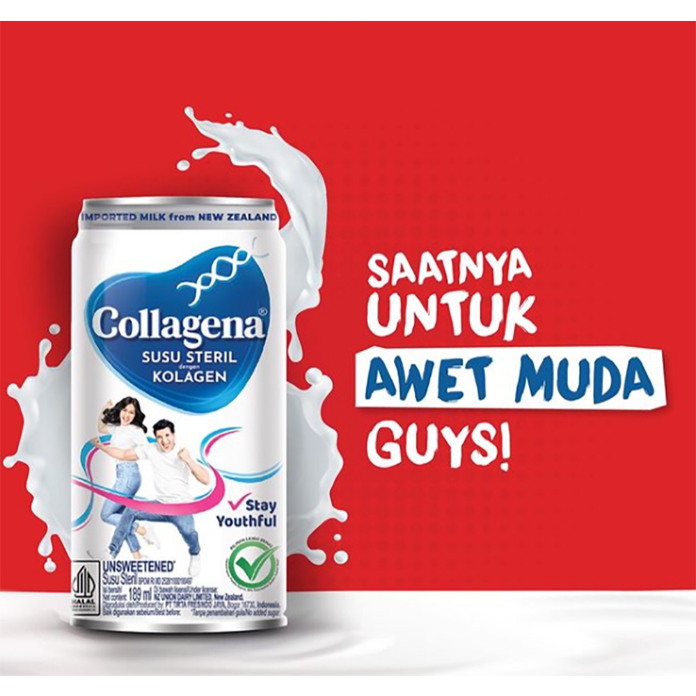 

COLLAGENA SUSU STERIL 189 ML | SUSU COLLAGEN | SUSU DENGAN KANDUNGAN KOLAGEN