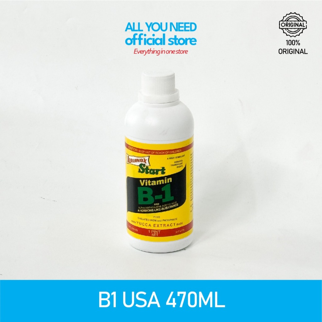 LIQUINOX VITAMIN B1 500ML HORMON PUPUK CAIR ZPT ORIGINAL USA
