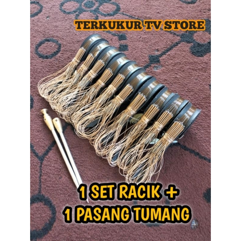 Racik / Jerat Tekukur + 1 Pasang Tumang