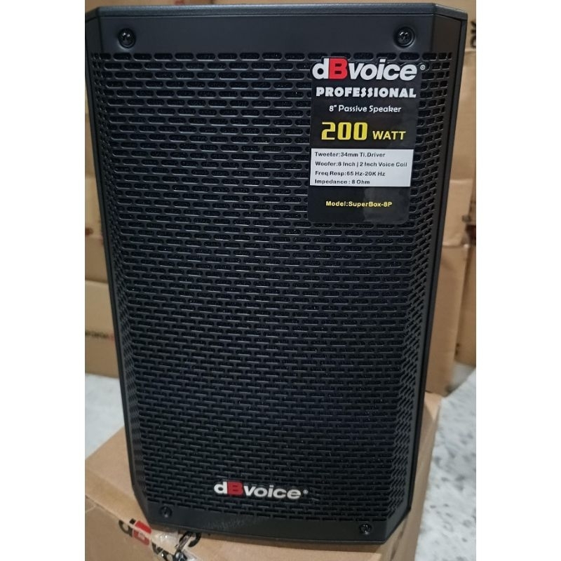 speaker pasif 8 inch original db voice super box 8 speaker passive karaoke 8 inch