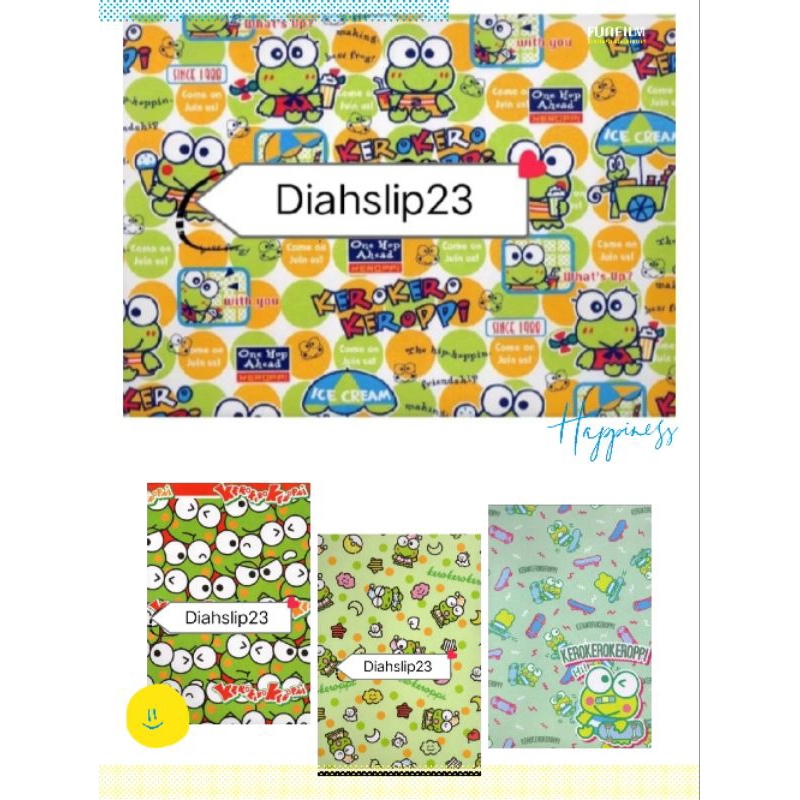 

KERTAS KADO SANSAN WAWA ISI 1 LEMBAR MOTIF KEROPPI