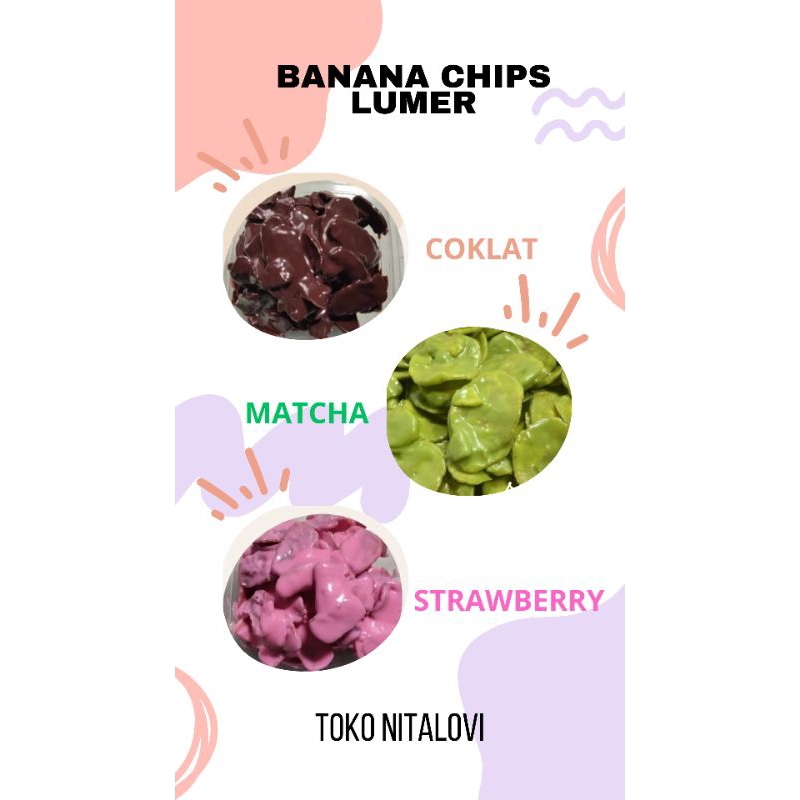 

banana chips lumer lezat~makanan ringan buat cemilan berat 100gram