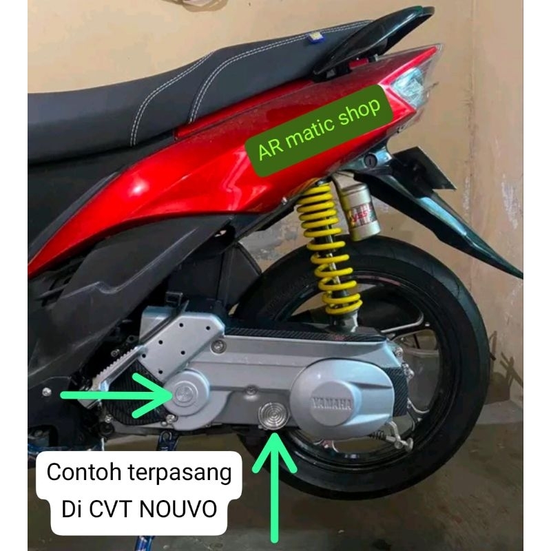 MBH195 Coinan lubang selaan koinan CVT mio Nouvo soul fino mio sporty paketan coin koin bak cvt coin