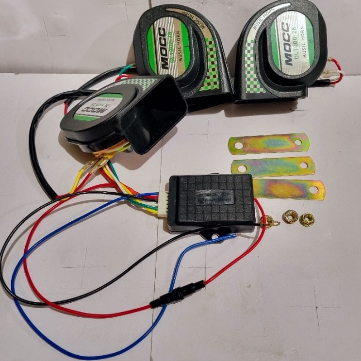 Diskon Ngetrends  Klakson telolet keong universal all motor klakson telolet 6 suara universal all mo