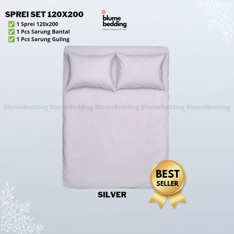 Sprei Set 120x200 Full Karet Keliling