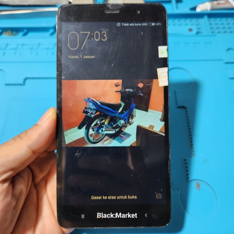 Mesin Redmi 3 pro Kenzo snapdragon 3/32gb normal