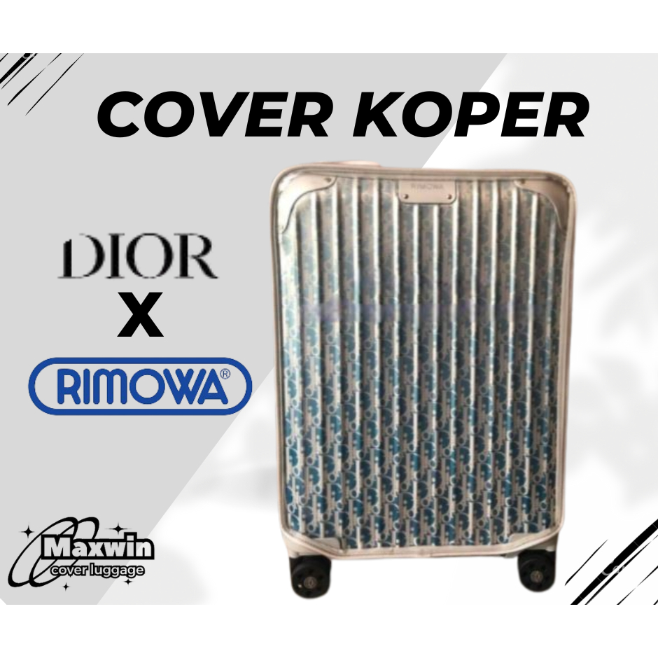Sarung Cover Koper Dior x Rimowa Full Mika