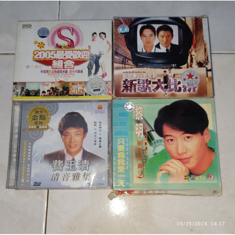 cd & vcd Mandarin ZUISHOU HUANYING / ANDY LAU & HACKEN LEE / FEI YU CHING / LEON LAI